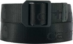 Carhartt Pasek Carhartt Nylon Webbing Ladder Lock Black. Czarne paski damskie Carhartt, bez wzorów, z nylonu. Za 157.01 zł.
