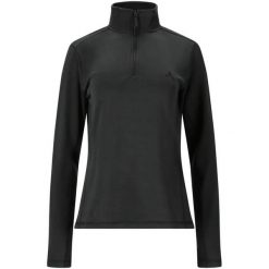 Sweter damski Whistler Senju. Czarne swetry damskie Whistler, bez wzorów, z materiału, eleganckie, bez kołnierzyka, bez ramiączek, długie, bez kaptura. Za 167.00 zł.