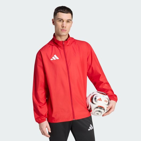 Kurtka Entrada26 Multi. Czerwone kurtki męskie Adidas, l, bez wzorów, z poliesteru, na fitness i siłownię. Za 121.99 zł.