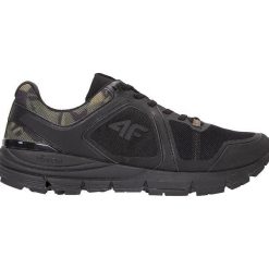 Buty do biegania męskie OBMS101 - głęboka czerń. Buty sportowe męskie marki 4f. Za 349.99 zł.