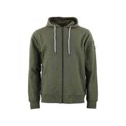 Bawełniana bluza zapinana na zamek Peak Mountain French Terry. Szare bluzy męskie Peak Mountain, xl, bez wzorów, z bawełny, z kapturem. Za 327.50 zł.