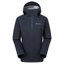 Damska kurtka wodoodporna Montane WoCetus Lite. Niebieskie kurtki damskie Montane, l, bez wzorów, z materiału, bez kaptura. Za 1,122.55 zł.