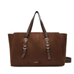 Torebka Aldo. Brązowe torebki do ręki damskie Aldo, bez wzorów, klasyczne, bez dodatków. Za 399.99 zł.
