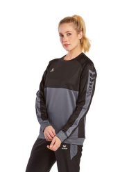 Bluza Erima Six Wings. Czarne bluzy męskie Erima, m, bez wzorów, z bawełny, bez kaptura. Za 208.50 zł.