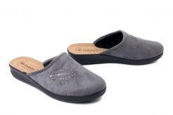 INBLU CF-48 025 szary, kapcie damskie. Szare kapcie damskie Inblu, bez wzorów. Za 61.40 zł.