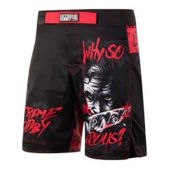 Spodenki do Grapplingu MMA BJJ K1 męskie EXTREME HOBBY WHY SO SERIOUS. Czarne krótkie spodenki sportowe męskie EXTREME HOBBY, m, bez wzorów, z poliesteru. Za 219.00 zł.