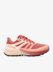 Buty do biegania damskie Inov-8 TrailFly Standard. Czerwone obuwie sportowe damskie Inov-8, bez wzorów, z materiału, do biegania. Za 595.55 zł.