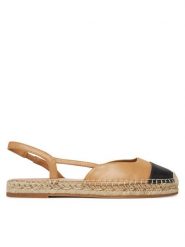 Aldo Espadryle Marelinne 14011261 Beżowy. Brązowe sandały damskie Aldo, bez wzorów, ze skóry, bez obcasa, bez zapięcia. W wyprzedaży za 299.99 zł.