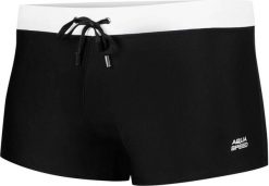 Bokserki pływackie męskie Aqua Speed Ian. Białe kąpielówki męskie Aqua-Speed, m, bez wzorów, z dzianiny, do pływania. Za 64.90 zł.