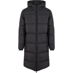 Długa kurtka puchowa Urban Classics. Czarne kurtki męskie Urban Classics, na zimę, m, bez wzorów, z materiału, bez kaptura. Za 382.40 zł.
