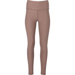 Damskie legginsy Athlecia Alma. Brązowe legginsy damskie Endurance, s, bez wzorów, z materiału. Za 180.50 zł.