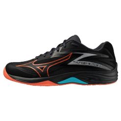 Buty halowe męskie Mizuno Thunder Blade Z. Czarne buty sportowe męskie Mizuno, z materiału, bez zapięcia, do siatkówki. Za 429.00 zł.