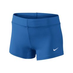 Szorty damskie Nike Performance. Niebieskie szorty damskie Nike, l, bez wzorów, z poliesteru. Za 217.50 zł.