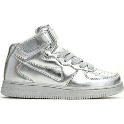 Srebrne Buty Sportowe Easy Going. Buty sportowe dziewczęce marki Born2be. Za 39.99 zł.