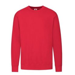 Lekka Męska Bluza Z Kapturem. Czerwone bluzy męskie Fruit of the Loom, m, bez wzorów, z kapturem. Za 73.99 zł.