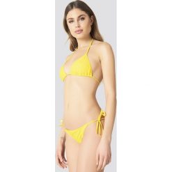 NA-KD Swimwear Dół bikini Triangle - Yellow. Bikini damskie marki NA-KD Swimwear. Za 19.95 zł.