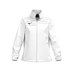 Damska bluza dresowa Mizuno Team Chiba Micro. Białe bluzy sportowe damskie Mizuno, l, bez wzorów, z dresówki, bez kaptura, na fitness i siłownię. Za 246.70 zł.