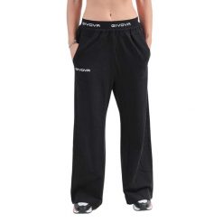 Damskie spodnie dresowe Givova. Czarne obuwie sportowe damskie Givova, bez wzorów, z dresówki, na fitness i siłownię. Za 270.99 zł.