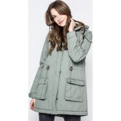 Urban Surface - Parka. Szare parki damskie Urban Surface, z materiału. W wyprzedaży za 229.90 zł.