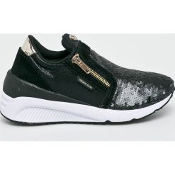 Versace Jeans - Buty. Szare obuwie sportowe damskie Versace Jeans, z jeansu. W wyprzedaży za 499.90 zł.