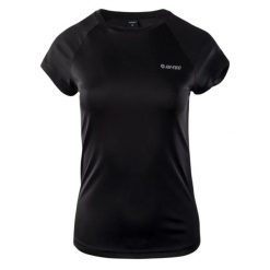 T-shirt Damski Alna. Czarne t-shirty damskie Hi-tec, l, bez wzorów, z materiału, bez kołnierzyka. Za 74.99 zł.