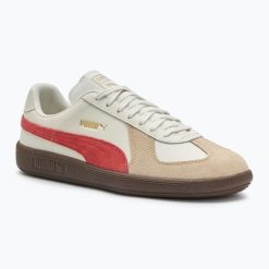 Buty PUMA Army Trainer warmgranola/astro. Brązowe obuwie sportowe damskie Puma, bez wzorów. Za 209.99 zł.