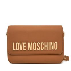 Torebka LOVE MOSCHINO. Brązowe torebki do ręki damskie Love Moschino, bez wzorów, klasyczne, bez dodatków. Za 459.99 zł.