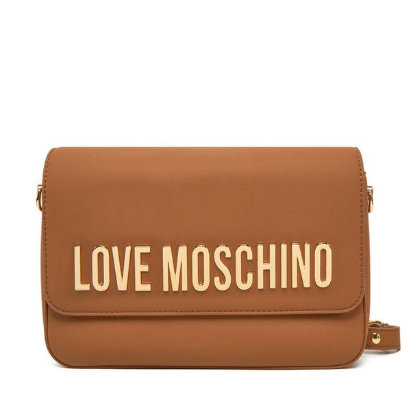 Torebka LOVE MOSCHINO. Brązowe torebki do ręki damskie Love Moschino, bez wzorów, klasyczne, bez dodatków. Za 459.99 zł.