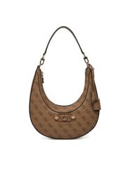 Guess Torebka Lindsey HWSG97 49010 Brązowy jasny. Brązowe torebki do ręki damskie Guess, z aplikacjami, ze skóry, bez dodatków. Za 584.99 zł.