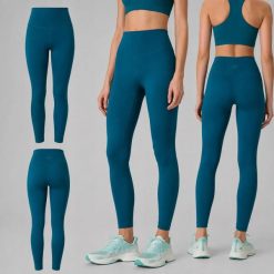 LEGGINSY DAMSKIE 4F TENINGOWE SZYBKOSCHNĄCE Z WYSOKIM STANEM KOLOR ZIELONY. Zielone legginsy sportowe damskie 4f, xl, bez wzorów, z materiału, z podwyższonym stanem, długie, na fitness i siłownię. Za 119.99 zł.