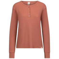 Trespass Morvenna - damski top na co dzień Clay. Brązowe koszule damskie Trespass, bez wzorów, z dżerseju, sportowe, bez kołnierzyka, bez ramiączek. Za 248.99 zł.