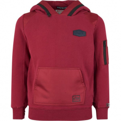 Bluza w kolorze ciemnoczerwonym. Bluzy dla chłopców marki bonprix. W wyprzedaży za 129.95 zł.