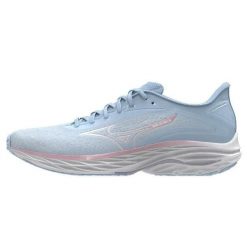 Damskie buty do biegania Mizuno Wave Ultima 16. Niebieskie obuwie sportowe damskie Mizuno, bez wzorów, z materiału, do biegania, mizuno wave. Za 389.99 zł.