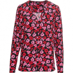 Bluzka z nadrukiem bonprix czarny w kwiaty. Bluzki damskie marki bonprix. Za 32.99 zł.