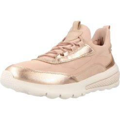 Buty GEOX 142376 Rose. Czerwone obuwie sportowe damskie Geox, bez wzorów, ze skóry, na fitness i siłownię. Za 346.99 zł.