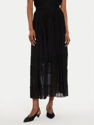 Morgan Spódnica plisowana 232-JILA Czarny Regular Fit. Czarne spódnice damskie Morgan, bez wzorów, z syntetyku, plisowane. Za 179.99 zł.