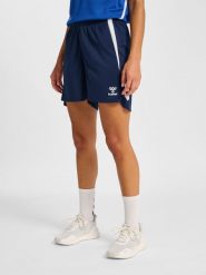 Szorty damskie Hummel Lead 2.0. Szare szorty sportowe damskie Hummel, s, bez wzorów, z materiału, eleganckie, z standardowym stanem, do biegania. Za 150.50 zł.