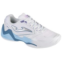 Buty do tenisa damskie, Set Lady 24 TSELW. Białe obuwie sportowe damskie Joma, bez wzorów, tenisowe. Za 239.99 zł.