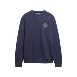 Bluza Superdry The Merchant Store. Niebieskie bluzy męskie Superdry., m, bez wzorów, bez kaptura. W wyprzedaży za 301.70 zł.