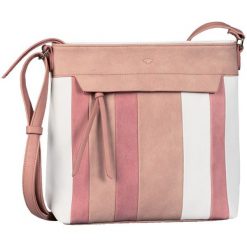 Tom Tailor torebka crossbody Cintia różowa. Czerwone torby na ramię damskie Tom Tailor, bez wzorów, bez dodatków. Za 216.00 zł.