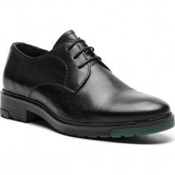 Półbuty TOMMY HILFIGER - Color Pop Outsole Sh FM0FM01739 990. Czarne półbuty na co dzień męskie Tommy Hilfiger, z materiału. Za 699.00 zł.