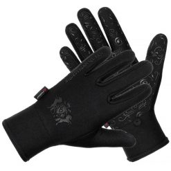 Rękawiczki jeździeckie damskie zimowe EQUESTRIAN QUEEN Winter Skye. Czarne rękawiczki damskie EQUESTRIAN QUEEN, na zimę, bez wzorów, biznesowe. Za 123.99 zł.