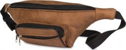 Beltimore Męska saszetka biodrówka nerka na pas regulowana skóra eko gładka elegancka brązowa F51. Brązowe saszetki męskie Beltimore, ze skóry, eleganckie. Za 45.00 zł.