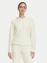 Guess Bluza O6BR02 Z1144 Kremowy Regular Fit. Białe bluzy damskie Guess, xl, z aplikacjami, z syntetyku, bez kaptura. Za 344.99 zł.