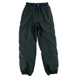 Second life - Nike spodnie męskie dresowe - Jak nowy. Czarne spodnie sportowe męskie Nike, l, bez wzorów, z dresówki, do biegania. Za 127.76 zł.