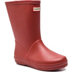 Kalosze HUNTER - Kids First Classic KFT5003RMA Military Red. Buty zimowe dziewczęce marki Hunter. W wyprzedaży za 159.00 zł.