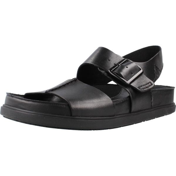 Sandały CLARKS TORFOR STRAP Czarny. Czarne sandały męskie Clarks, z materiału, bez zapięcia. Za 454.40 zł.