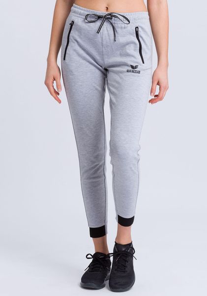 Spodnie dresowe damskie Erima essential. Szare spodnie dresowe damskie Erima, bez wzorów, z bawełny. Za 190.00 zł.