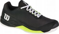 Wilson Wilson Rush Pro 4.0 Clay WRS332120 Czarne 46. Czarne buty sportowe męskie Wilson, bez zapięcia. Za 518.70 zł.
