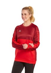 Bluza Erima Six Wings. Czerwone bluzy męskie Erima, xl, bez wzorów, z bawełny, bez kaptura. Za 208.50 zł.
